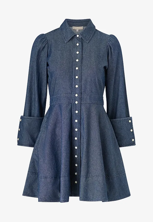 byTimo - Jeansklänning Denim Mini - Blå