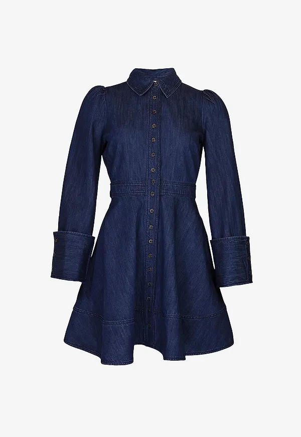 byTimo - Jeansklänning Denim Mini Dress - Blå