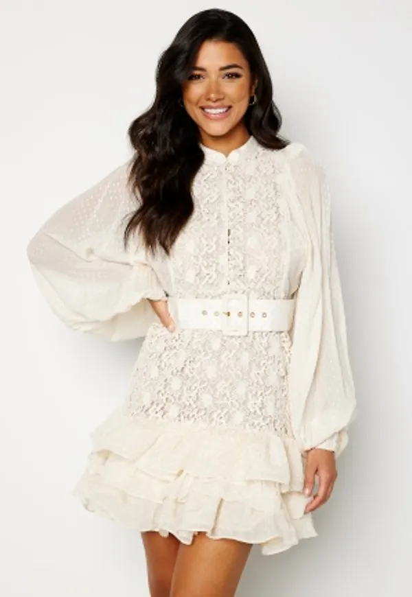 byTiMo Lace Crochet Mini Dress 034 Vintage XS