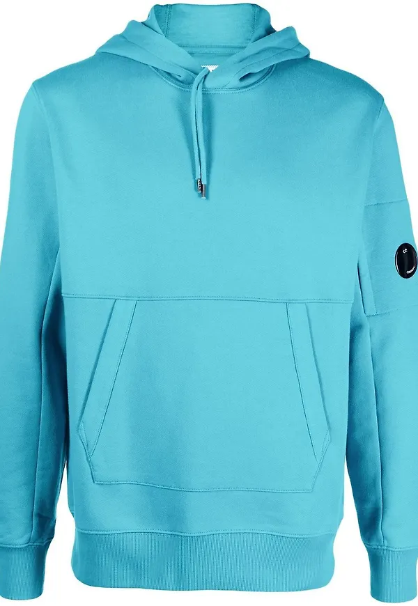 C.P. Company hoodie med dragsko - Blå