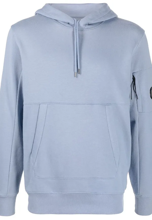 C.P. Company hoodie med dragsko - Blå
