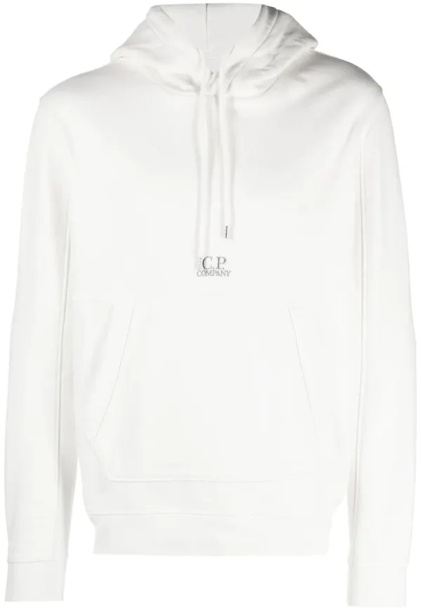 C.P. Company hoodie med dragsko - Neutral