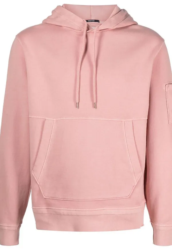 C.P. Company huvtröja med linsdetalj - Rosa