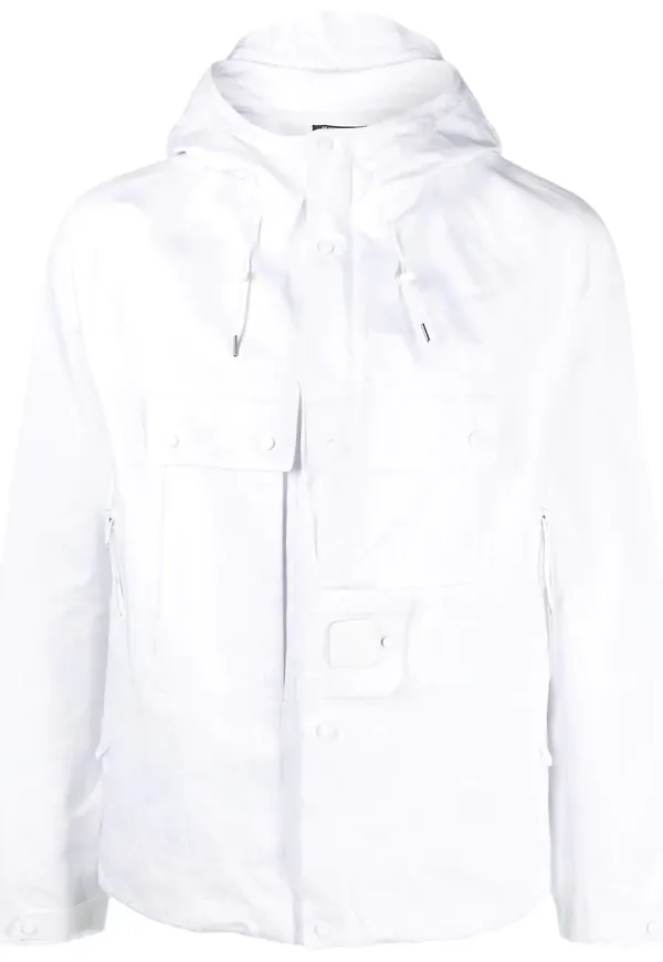 C.P. Company jacka med huva - Vit