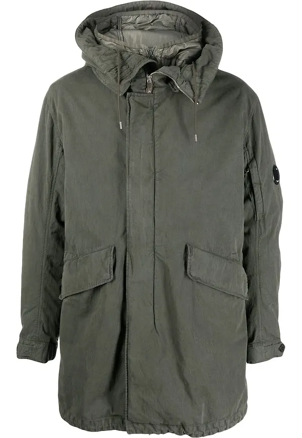 C.P. Company kappa med huva - Grön
