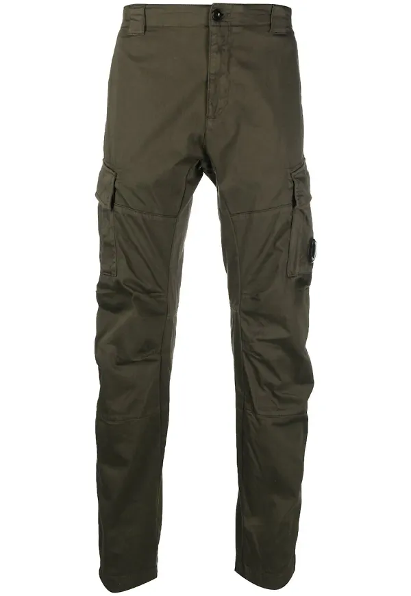 C.P. Company Lens-detail cargo pants - Grön