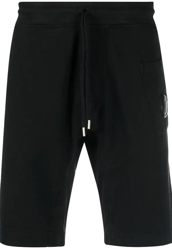 C.P. Company mjukisshorts i bomull - Svart