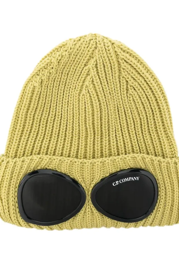 C.P. Company stickad mössa - Grön