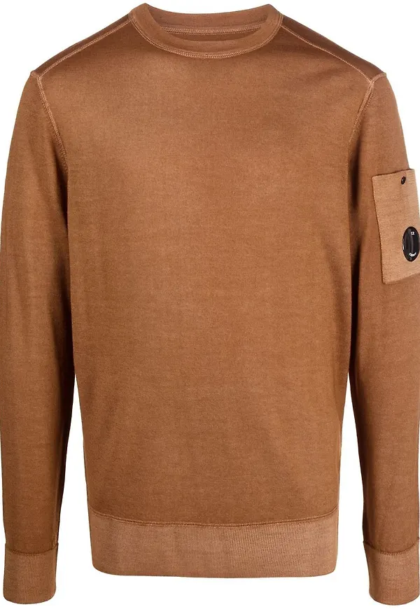 C.P. Company stickad sweatshirt - Brun