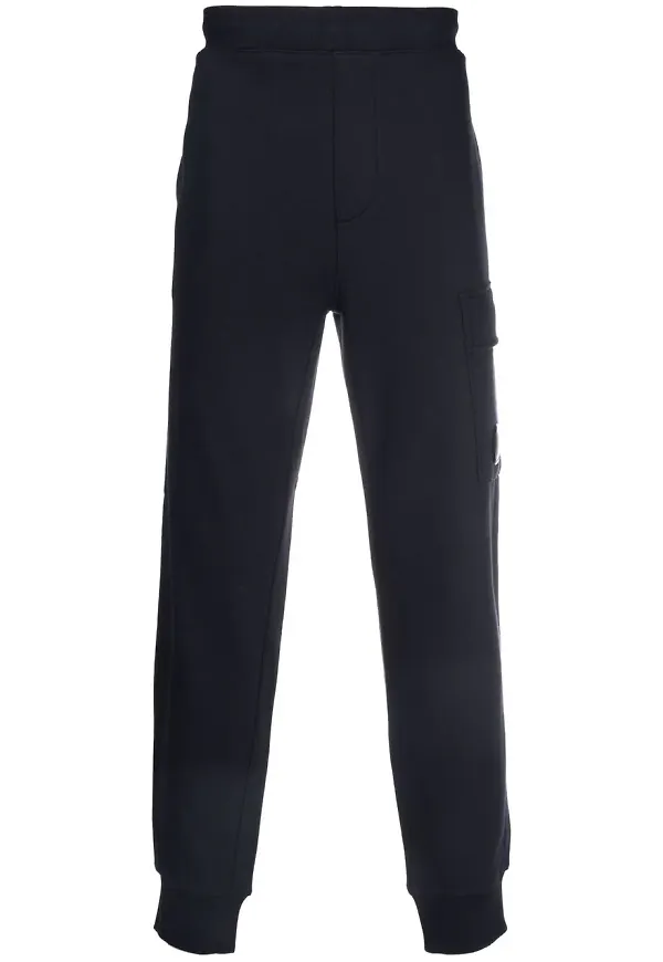 C.P. Company sweatpants med linsdetalj - Blå