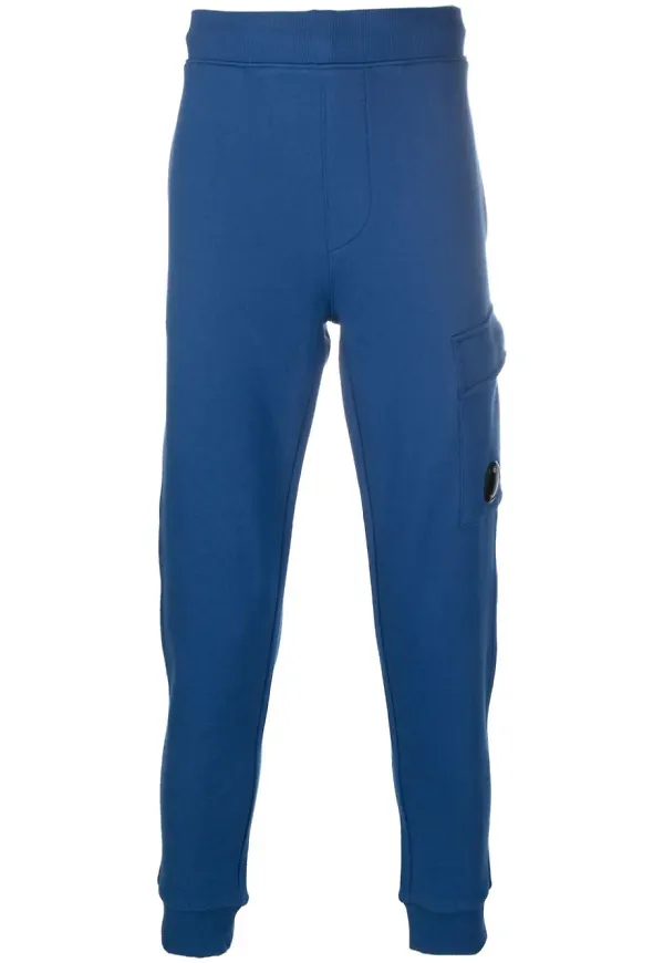 C.P. Company sweatpants med linsdetalj - Blå