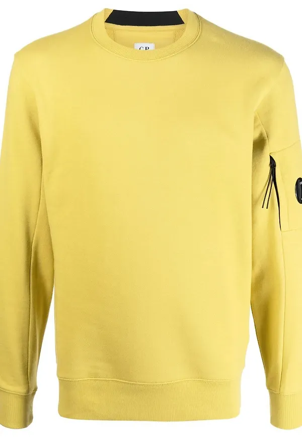 C.P. Company sweatshirt i fleece - Gul