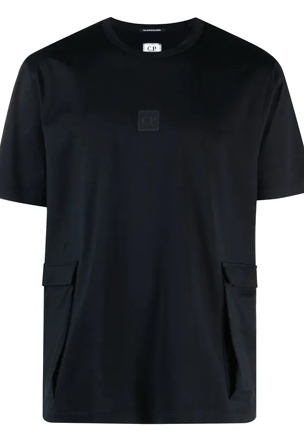 C.P. Company t-shirt med cargoficka - Blå