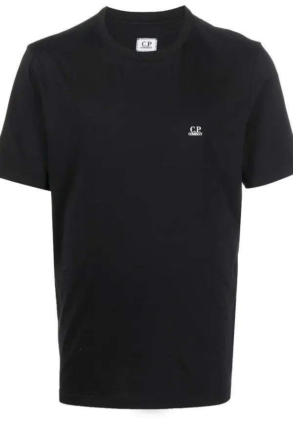 C.P. Company t-shirt med huva - Svart