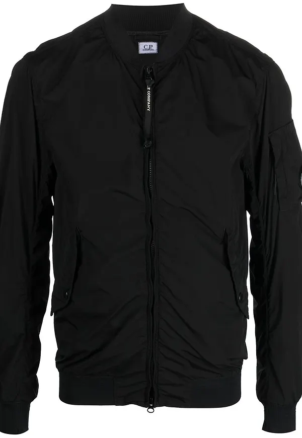 C.P. Company zip-up bomber jacket - Svart