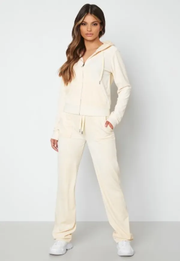Juicy Couture Del Ray Classic Velour Pant Sugar Swizzle L