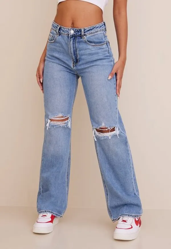 Vero Moda Vmkithy Hr Straight Jeans LI363 Noo Straight