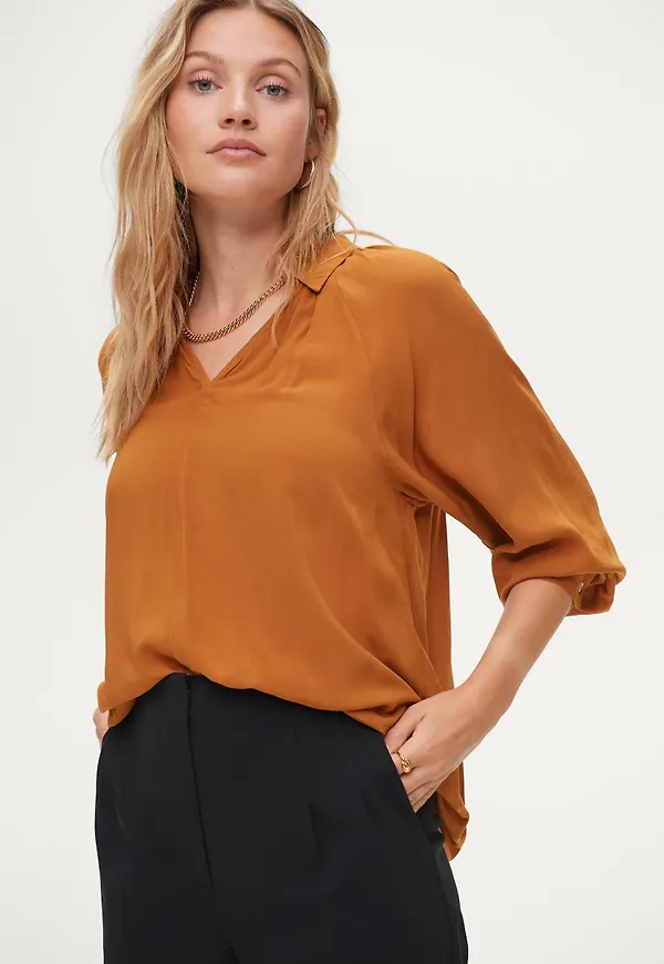 Soaked in Luxury - Blus slKeto Blouse LS - Lila