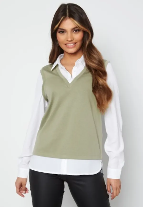 Happy Holly Lise 2 in 1 vest top Green 52/54