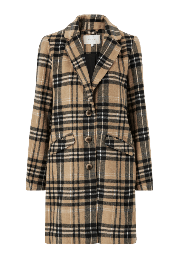 Vila - Kappa viLeovita Coat - Brun
