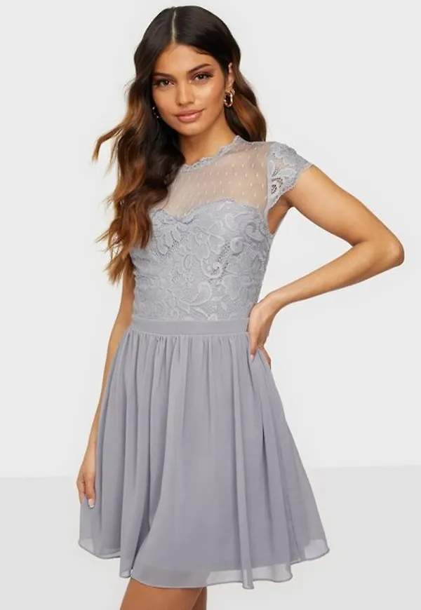 NLY Trend Dream On Lace Dress Skater Dresses