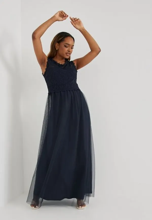 Vila Vilynnea Maxi Dress - Noos Maxiklänningar
