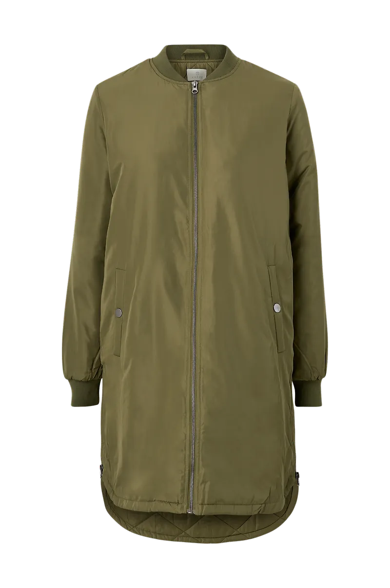 KAFFE - Kappa kaJordi Coat - Grön