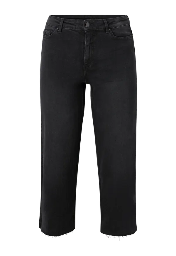 Vero Moda Curve - Jeans vmAlisia BL Cropped Jeans Curve - Svart