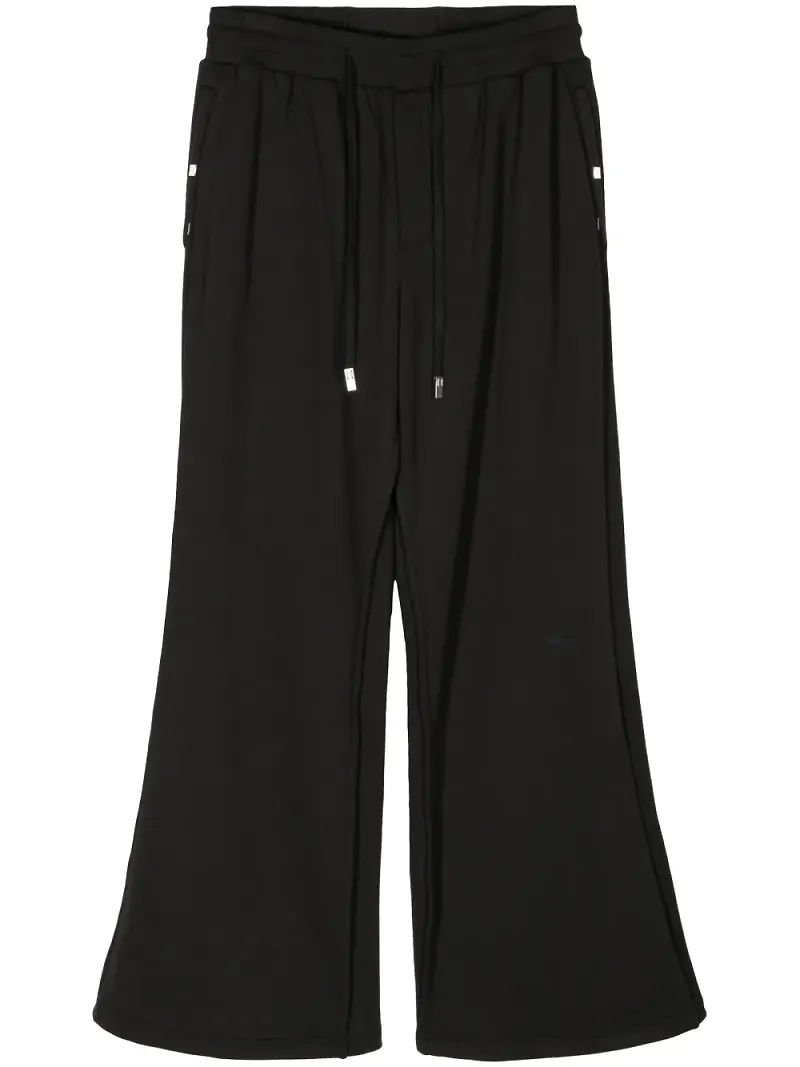 C2h4 trackpants med vida ben - Svart