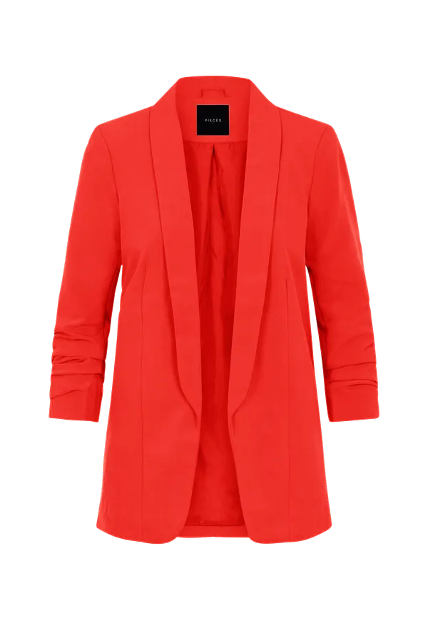 pieces - Kavaj pcBoss 3/4 Blazer - Röd
