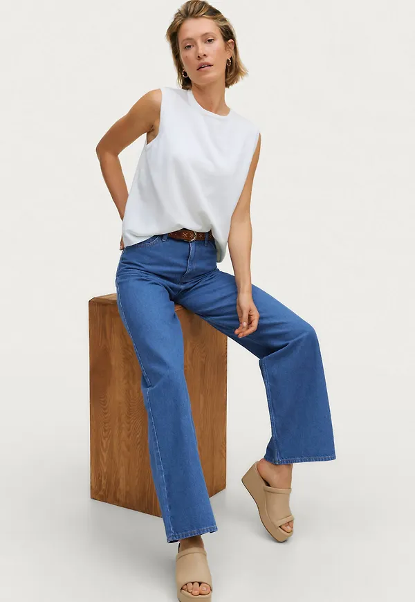 Lee - Jeans Stella A Line - Blå