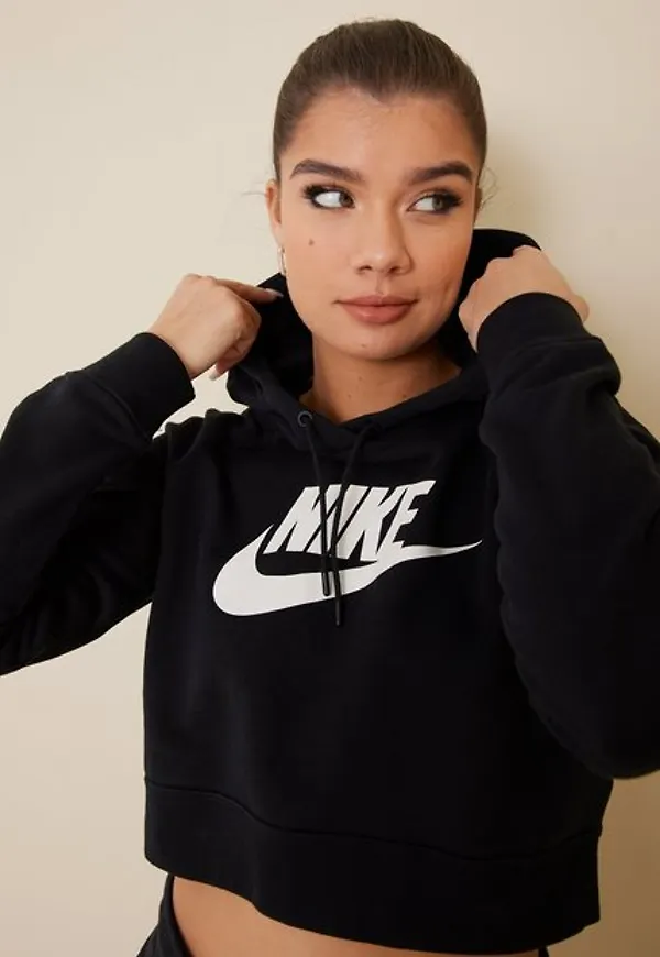 Nike W Nsw Essntl Flc Gx Crop Hdy Hoodies