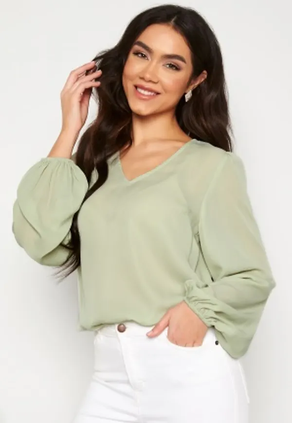 BUBBLEROOM Lexine blouse Light green 38