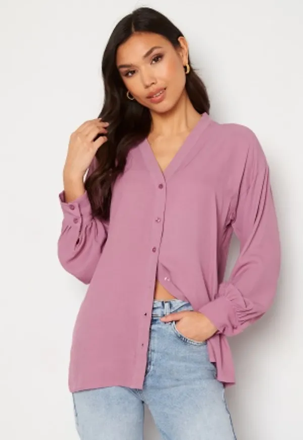 Trendyol Haley Shirt Lila 40