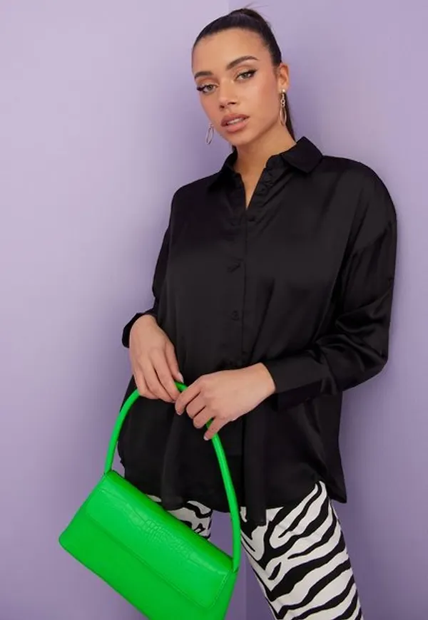 Only Onlamaliesa L/S Shirt Wvn Skjortor Black