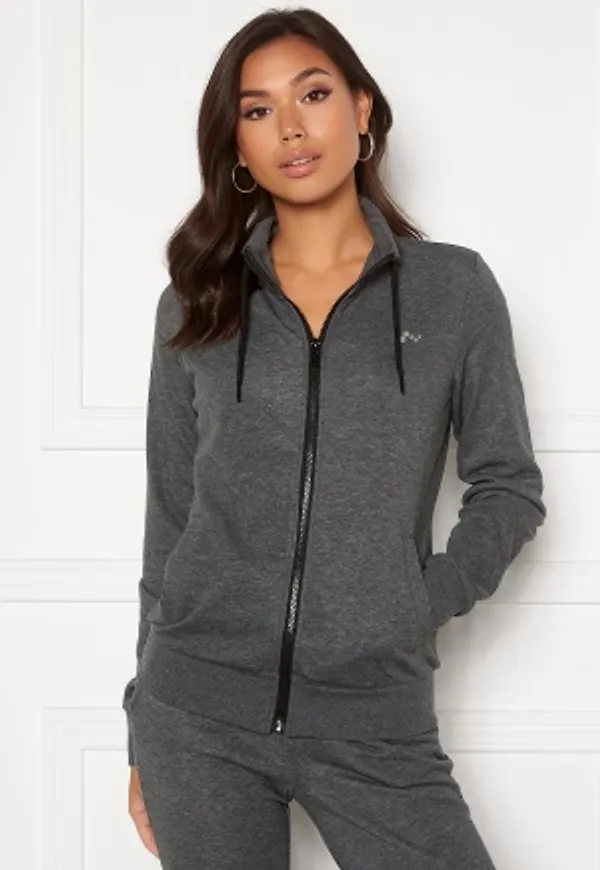 ONLY PLAY Elina High Neck Sweat Dark Grey Melange XL