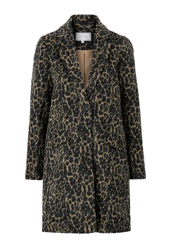 Vila - Kappa viLeovita Coat - Brun