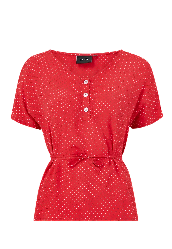 Object - Topp objLemon S/S Top - Röd