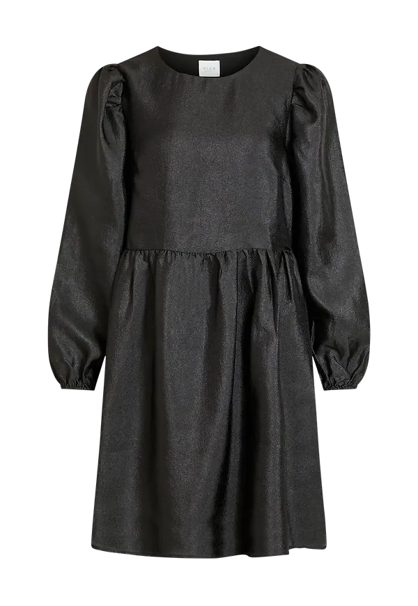 Vila - Klänning viRichter L/S Dress - Svart