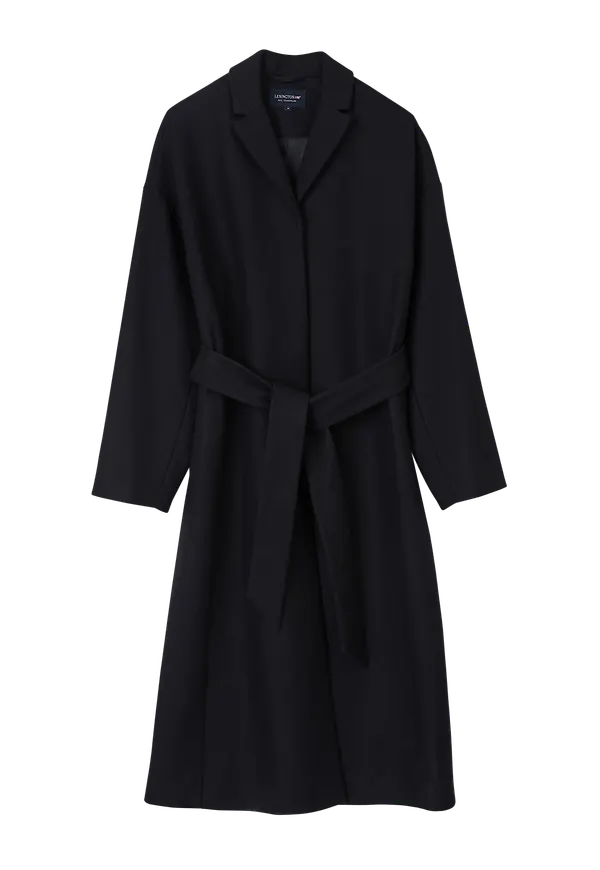 Lexington - Ullkappa Alice Wool Blend Coat - Blå