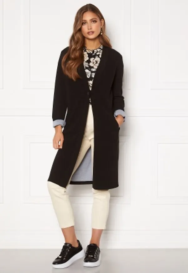 Happy Holly Stefanie tricot coat Black 32/34