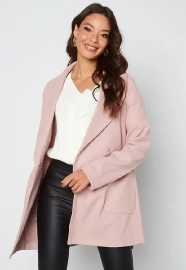 BUBBLEROOM Peyton Short Coat Dusty pink 46