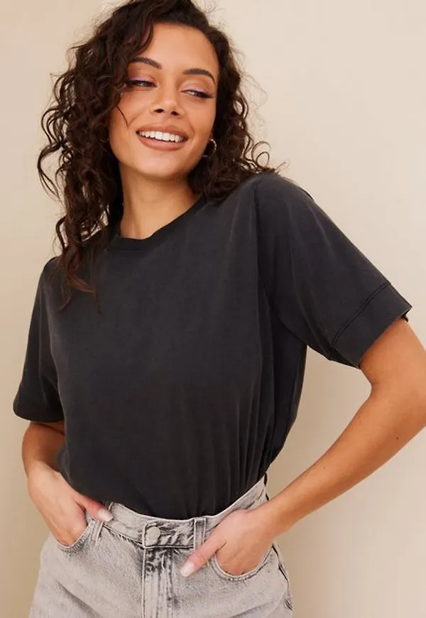Pieces Pchaldora Ss Top Bc T-shirts Black
