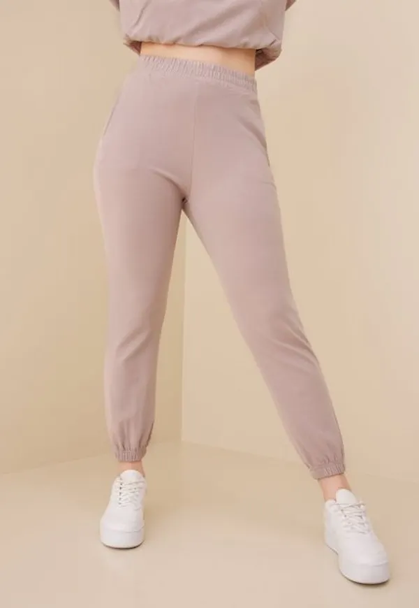 Steve Madden Fleece Jogger Mjukisbyxor Mauve