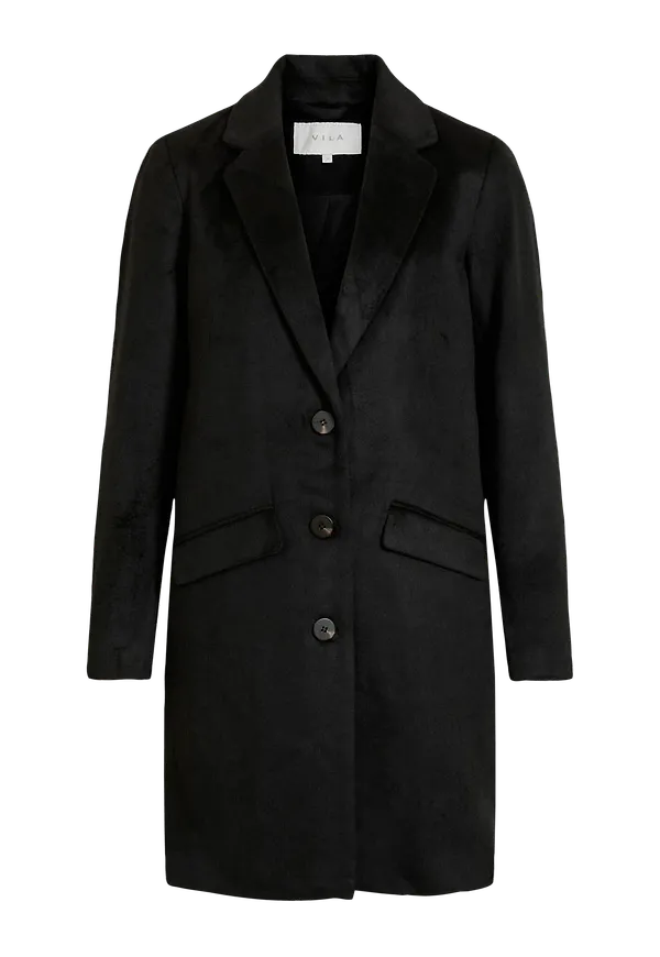 Vila - Kappa viLeovita Coat - Svart
