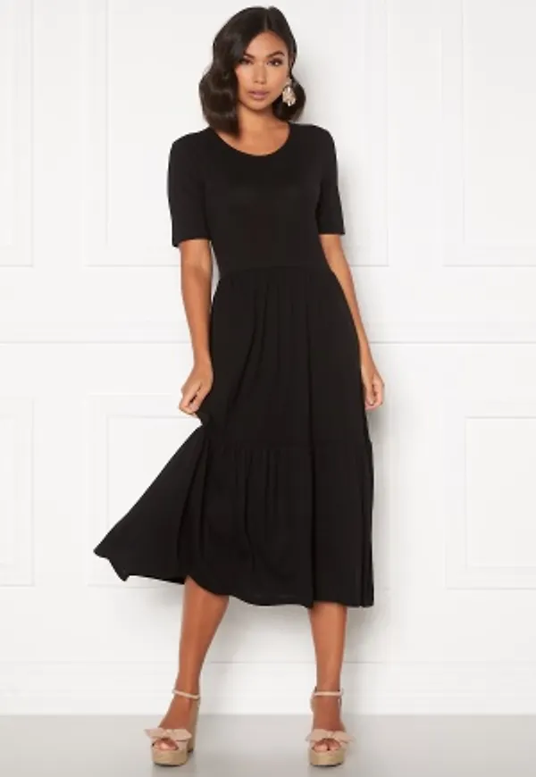 JDY Dalila Frosty S/S Dress Black XS