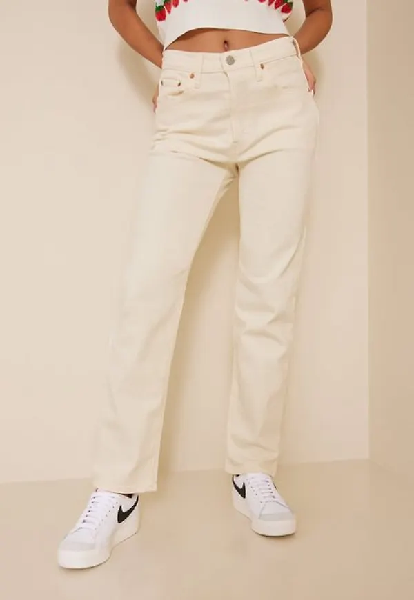 Levi's 501 Crop Natural Order High waisted jeans