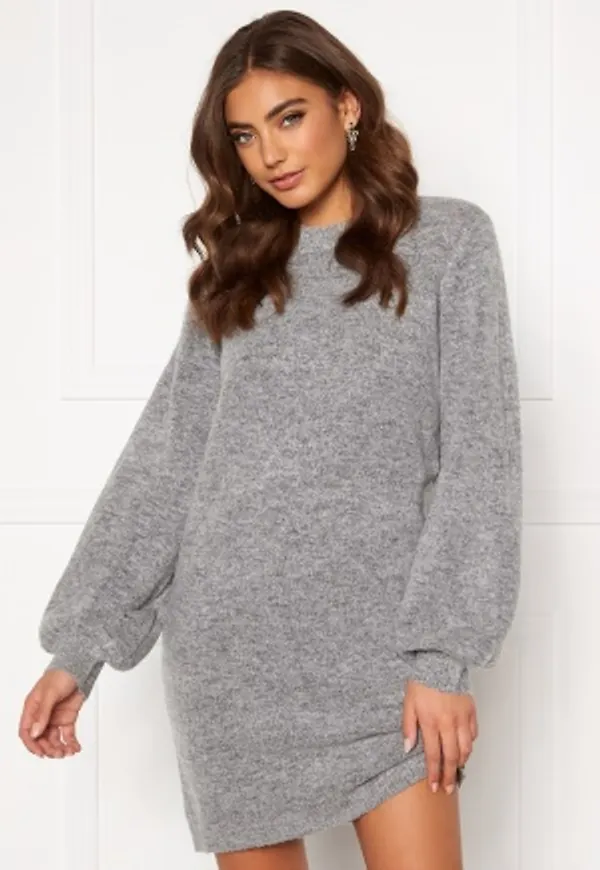 Object Collectors Item Eve Nonsia Knit Dress Light Grey Melange XS