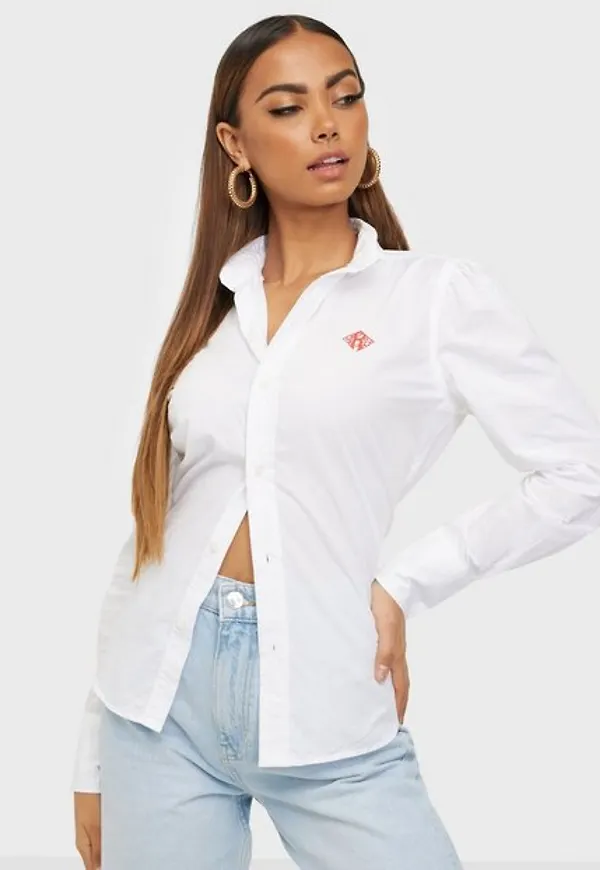Polo Ralph Lauren Ls Bria St-Long Sleeve-Button Front Shirt Skjortor