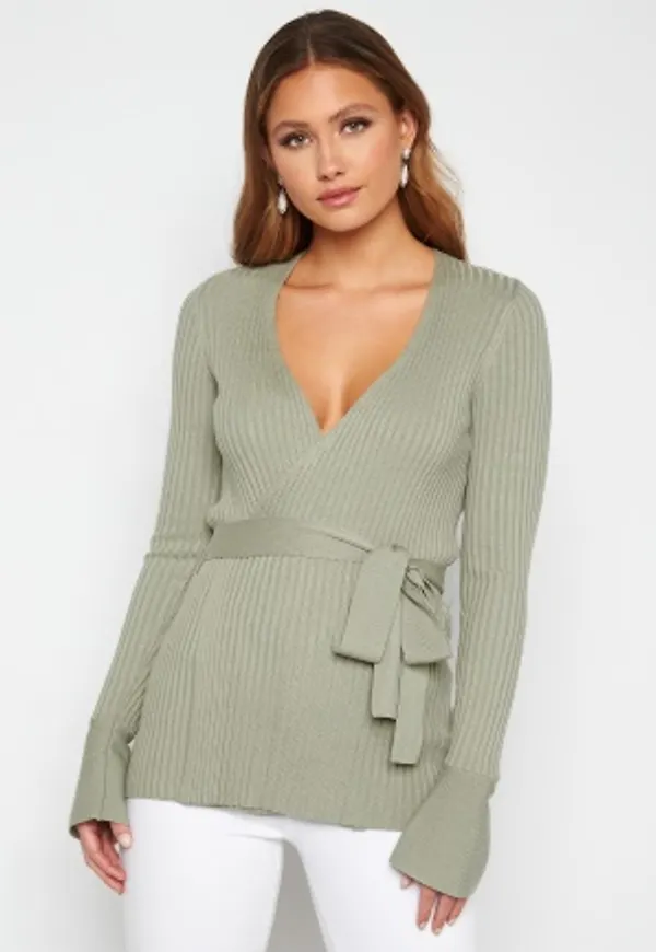 Happy Holly Cora cardigan Dusty green 40/42